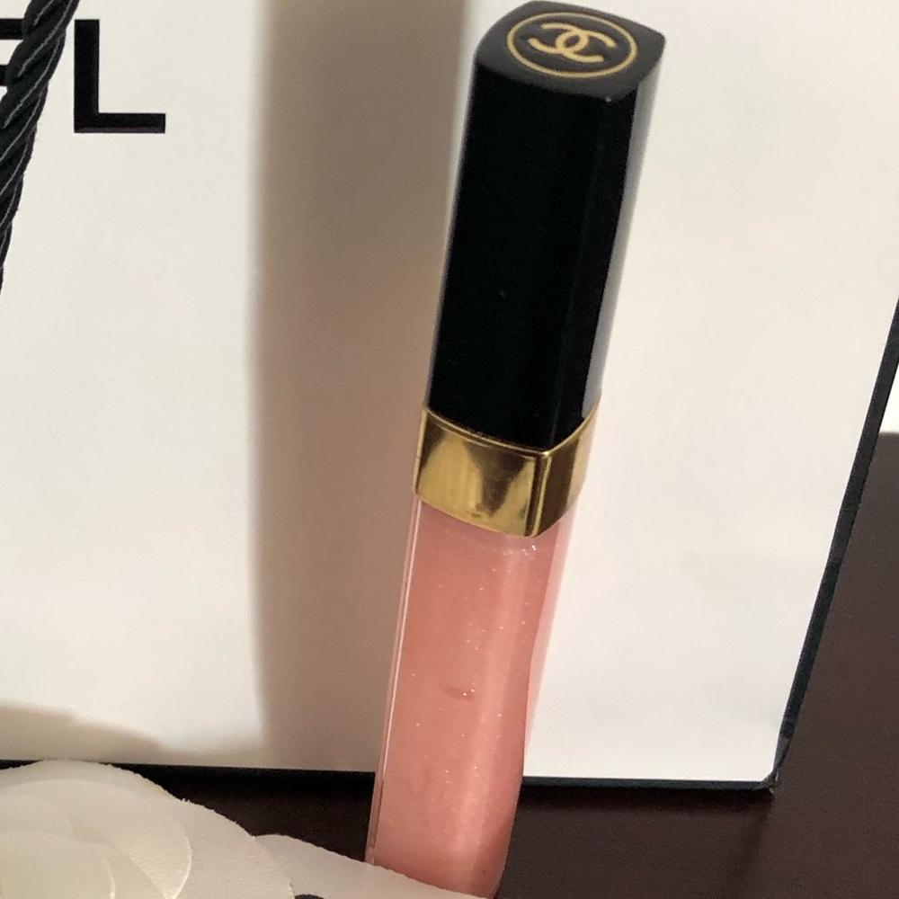 Chanel Glossimer Lip Gloss Pink Crystal #187 - Picture 1 of 5